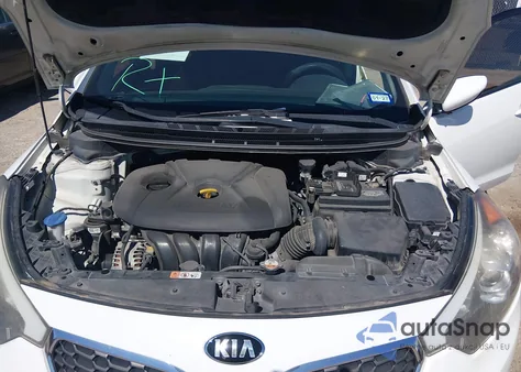 2016 Kia Forte Lx из США, поврежденный, VIN KNAFK4A60G5496670